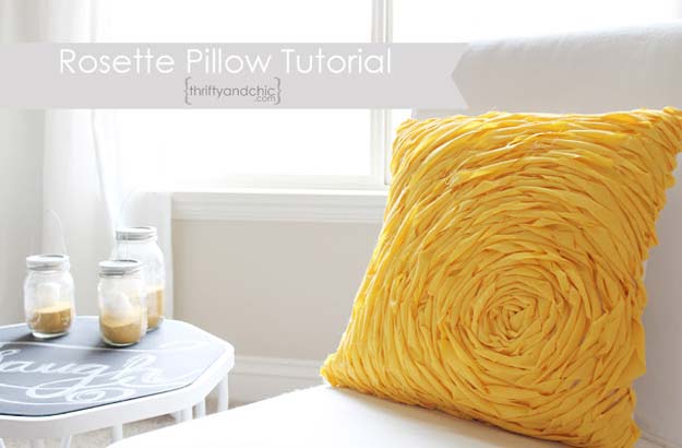 Rosette DIY Pillow