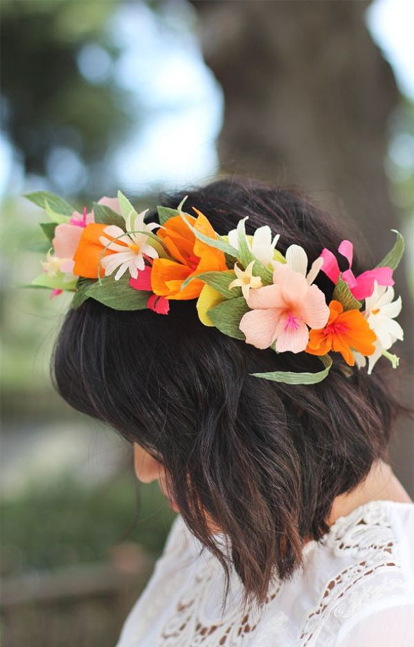 Pretty Diy Flower Headbands To Look Stylish And Chic Craftsonfire