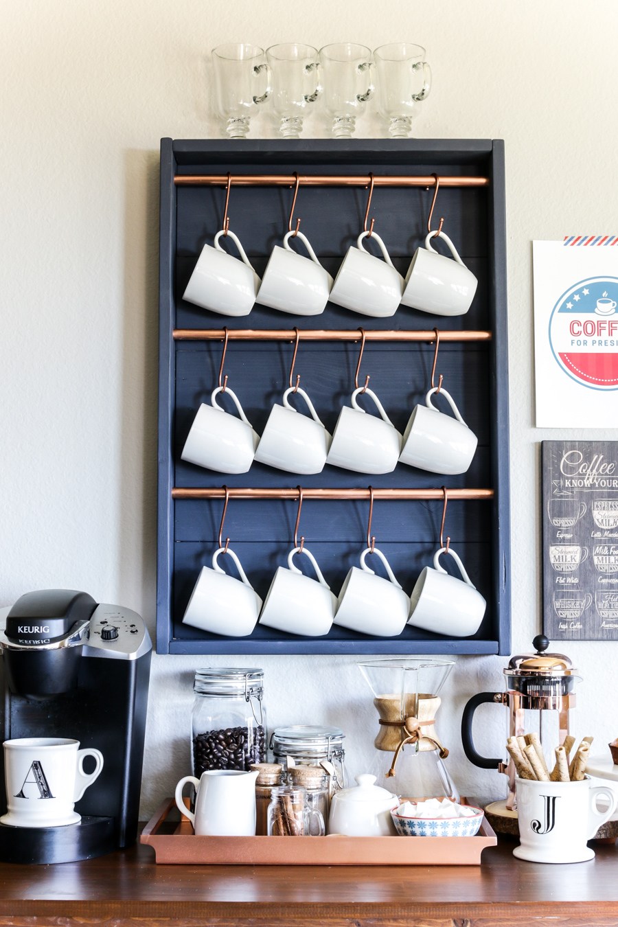 15 Charming DIY Coffee Station Ideas for All Coffee Lovers
