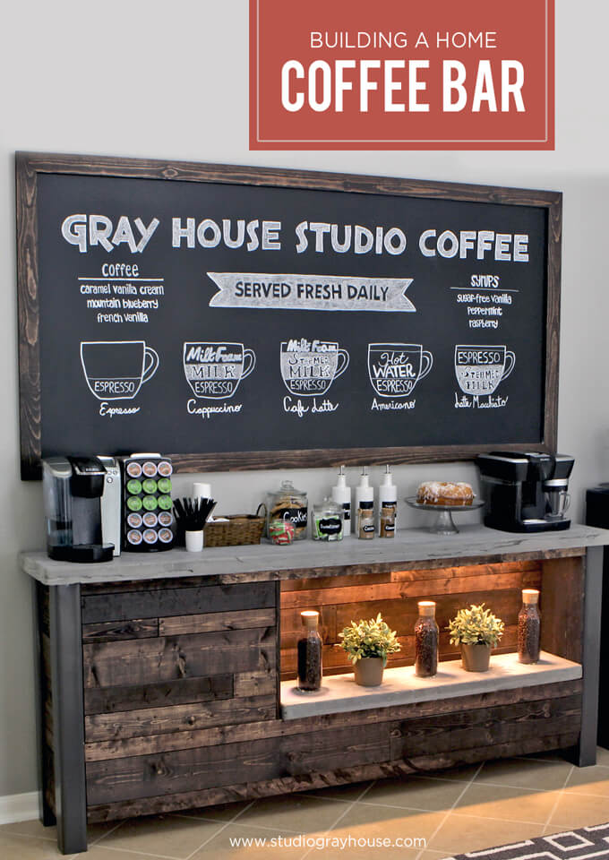 15 Charming DIY Coffee Station Ideas for All Coffee Lovers