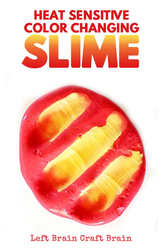 Best DIY Slime Recipes - DIY Heat Sensitive Color Changing Slime