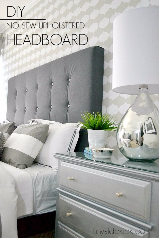 DIY Upholstered Headboard