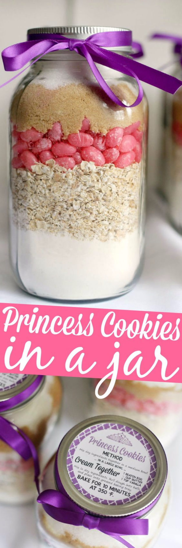 Princess Cookies In A Jar