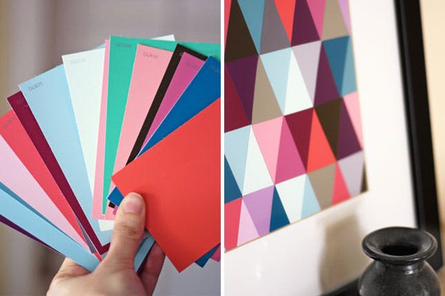 20 Best Paint Chip Crafts You'll Regret Not Knowing - Craftsonfire