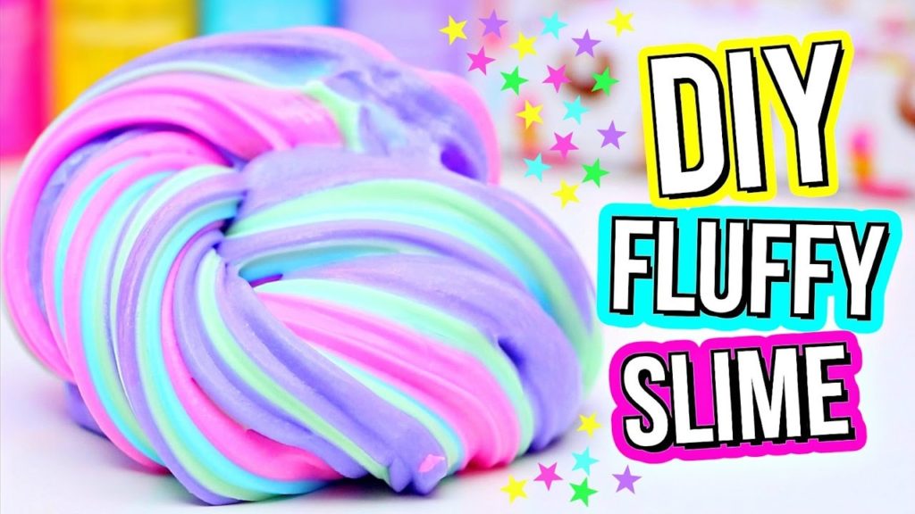 Best DIY Slime Recipes - DIY Fluffy Slime