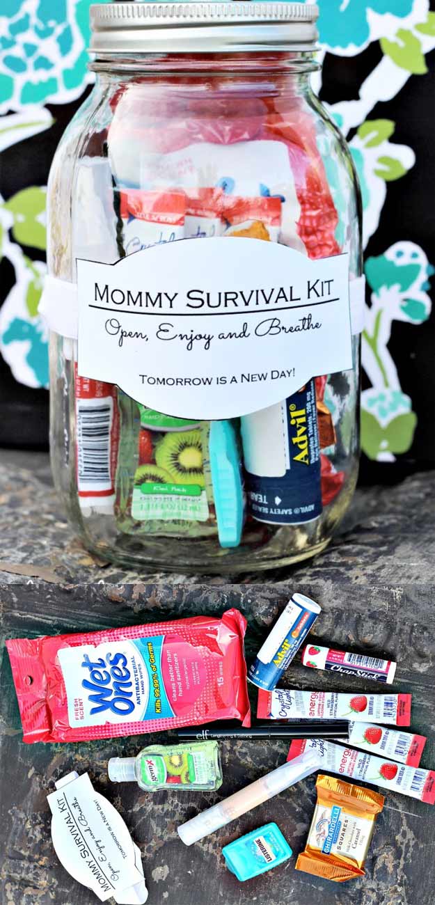  DIY Mommy's Survival Kit