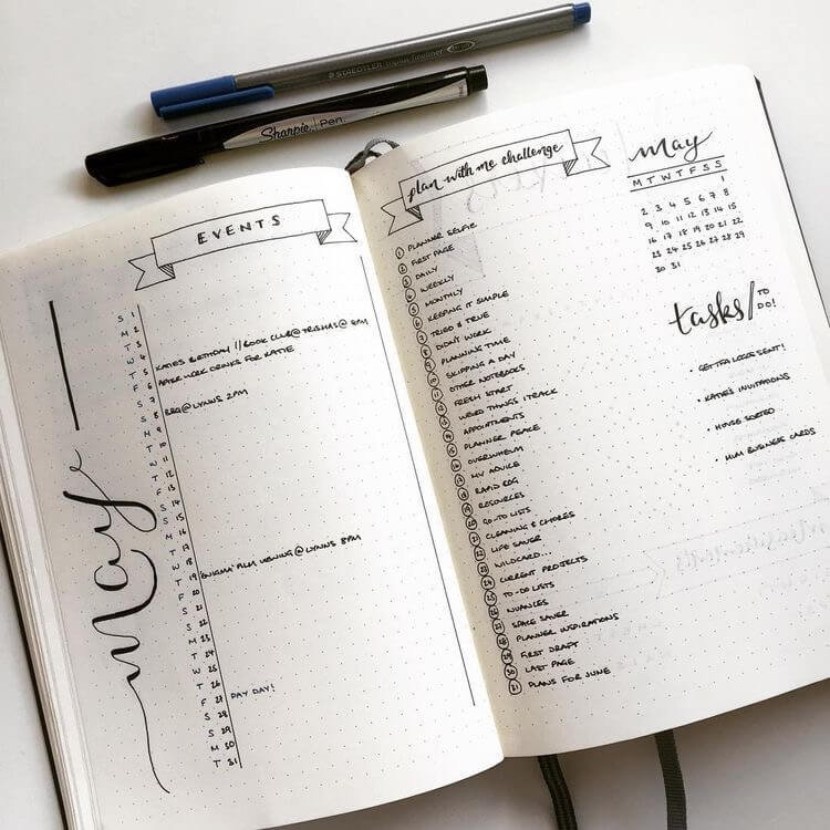 16 Bullet Journal Page Ideas To Inspire Your Next Entry - Style Motivation