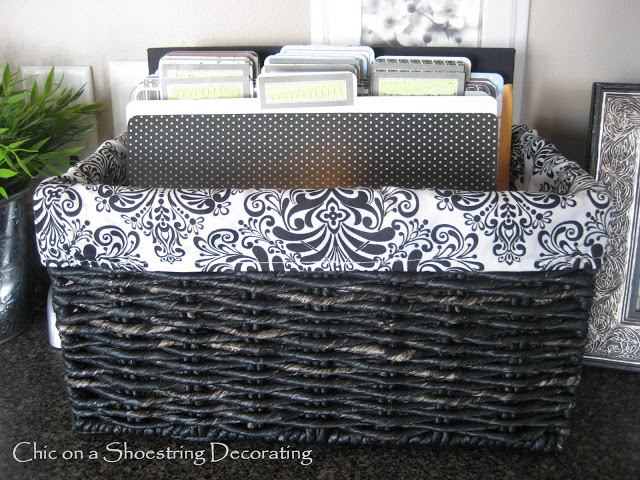 Basket File Organizer