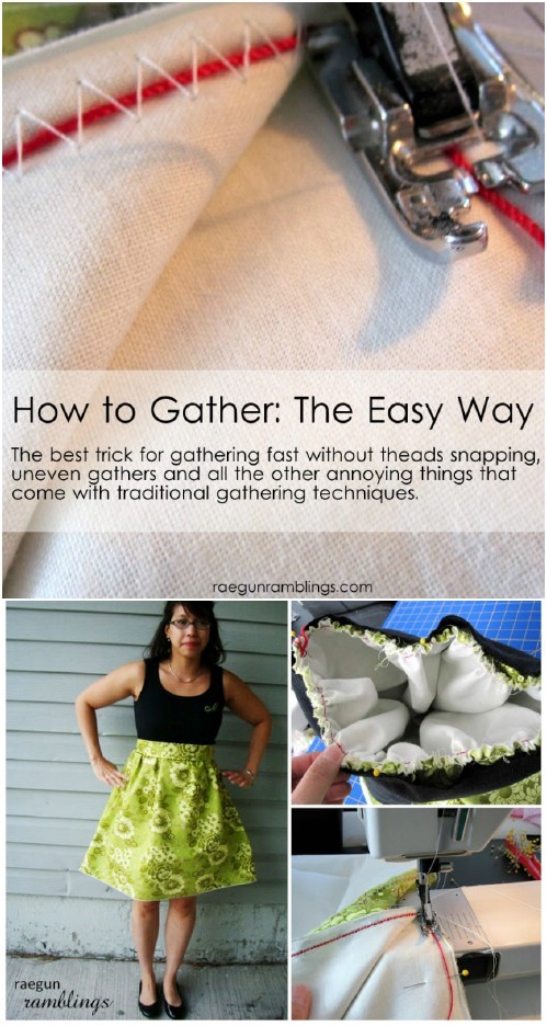 Easily Gather Fabric
