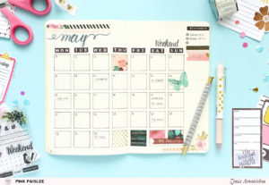 6 Amazing Bullet Journal Monthly Spread Ideas - Craftsonfire