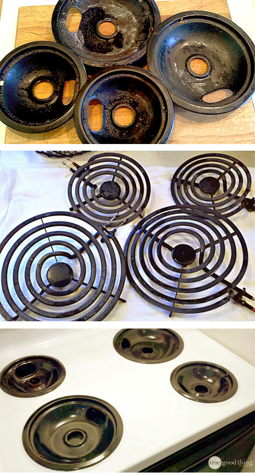 Stove Burner Cleaning
