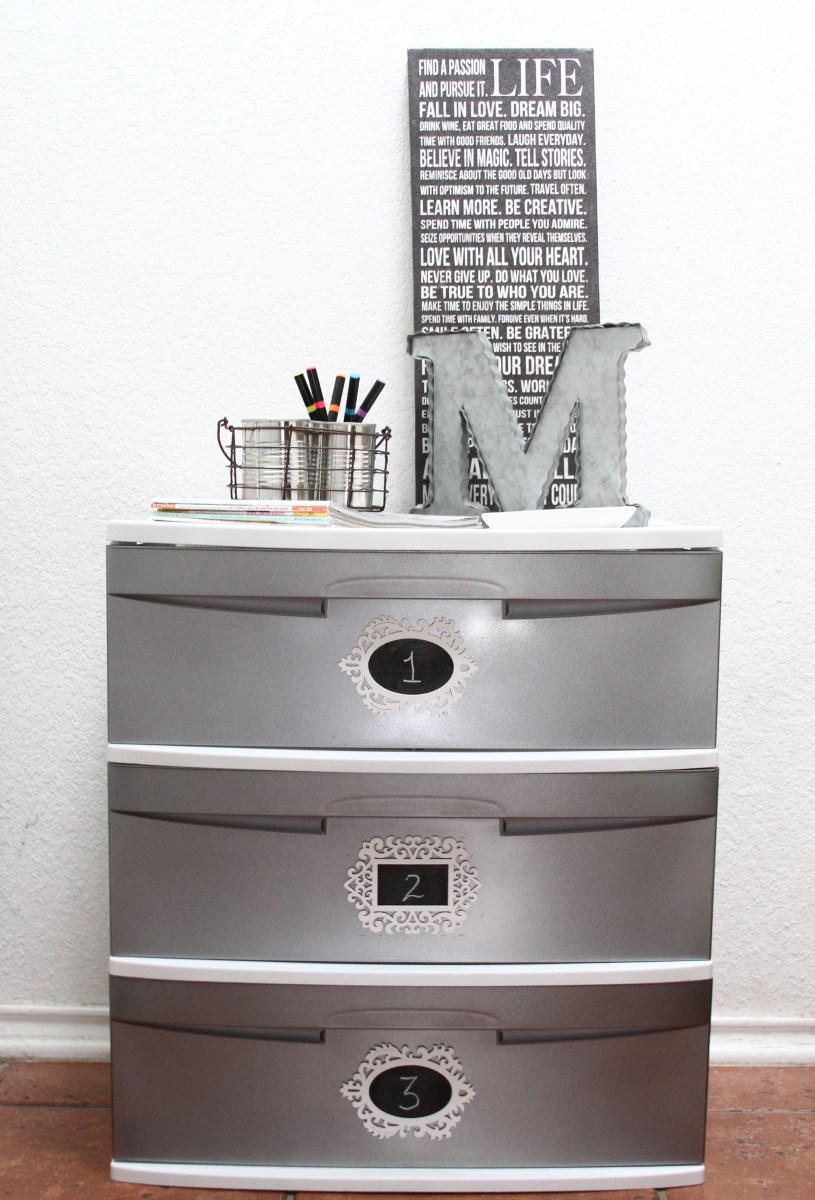 DIY Faux Stainless Steel Makeover