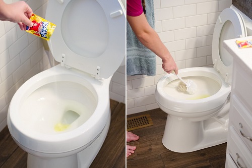 Kool-Aid to clean toilet