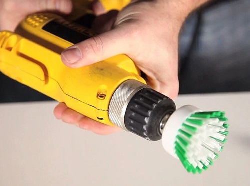 drill cleaning hack