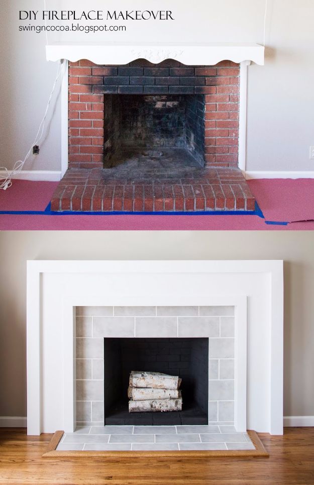 Give Your Fireplace A Makeover