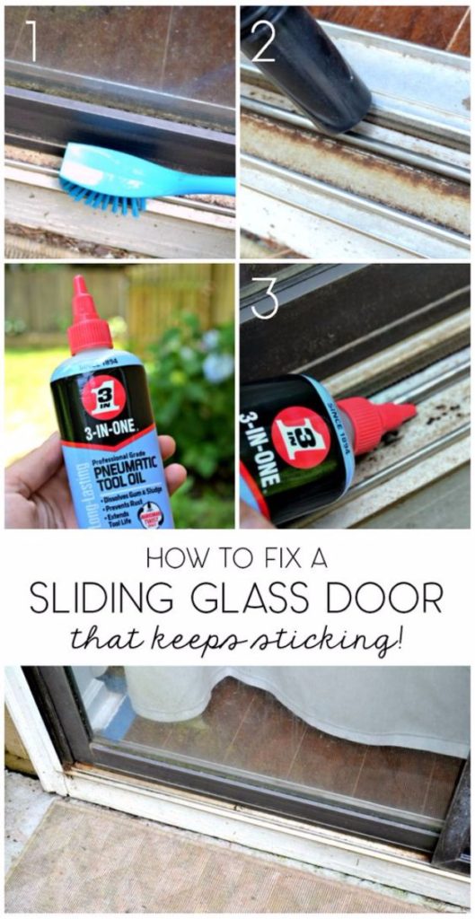 Fix A Sticky Sliding Glass Door