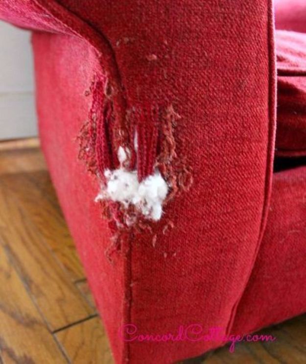 How To Fix And Mend A Damaged Sofa