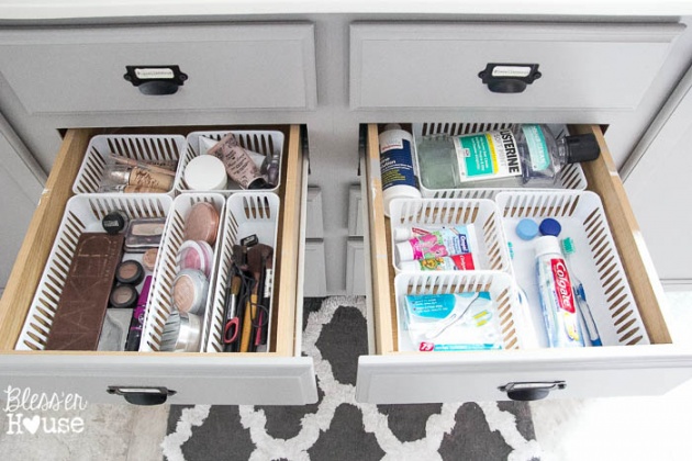 8 Best Dollar Organization S, Best Ways To Organize Bathroom Drawers