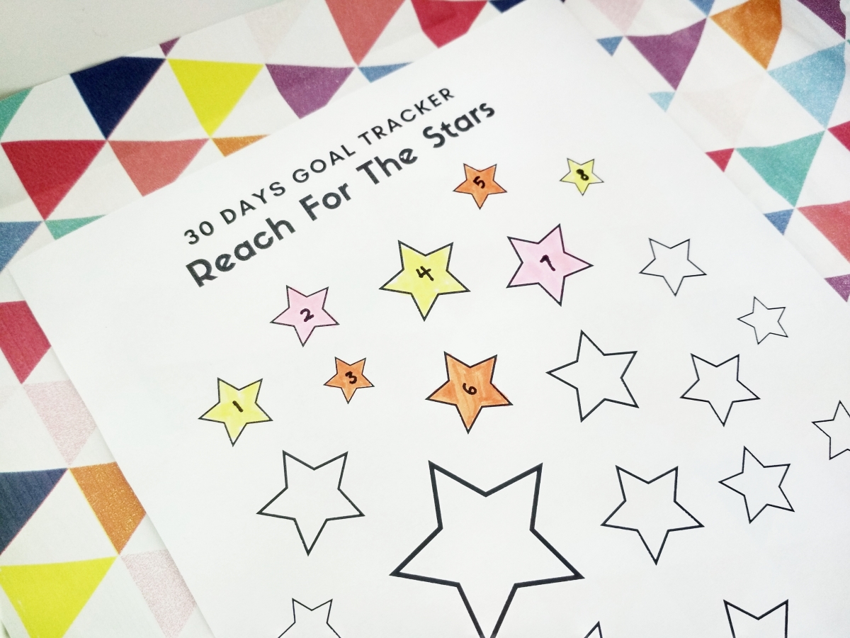 Free Printable Goal Tracker Template For Your Bullet Journal Craftsonfire