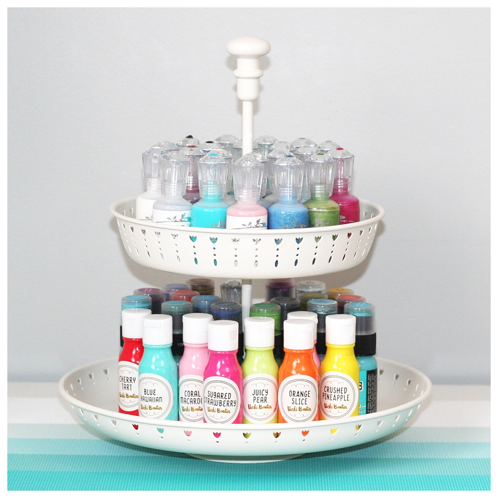 paint bottle tray idea