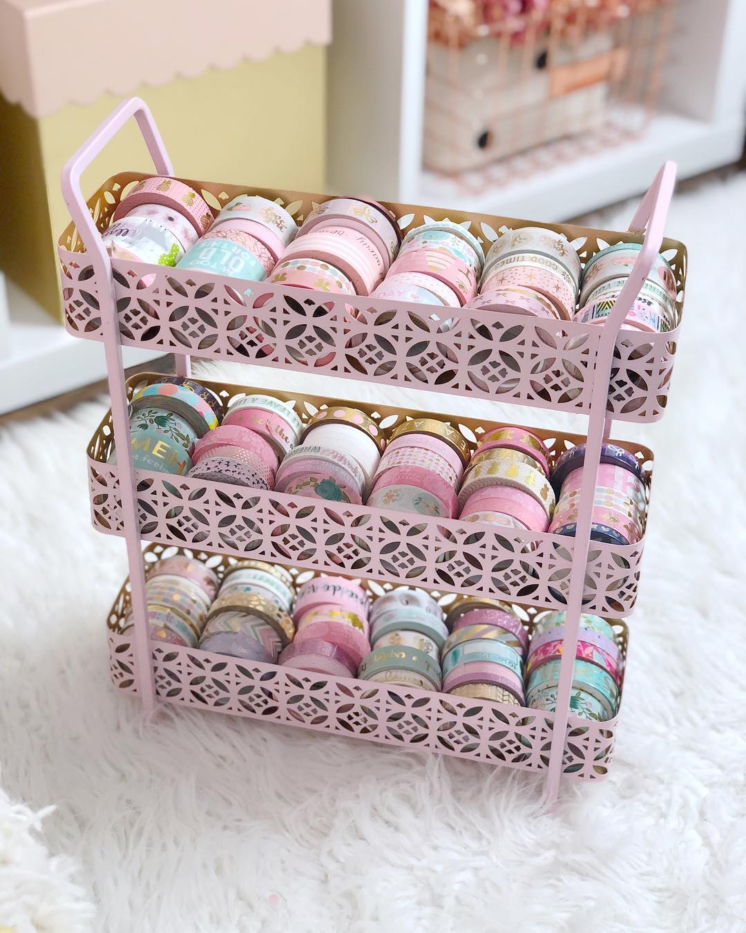 washi tape tray ideas