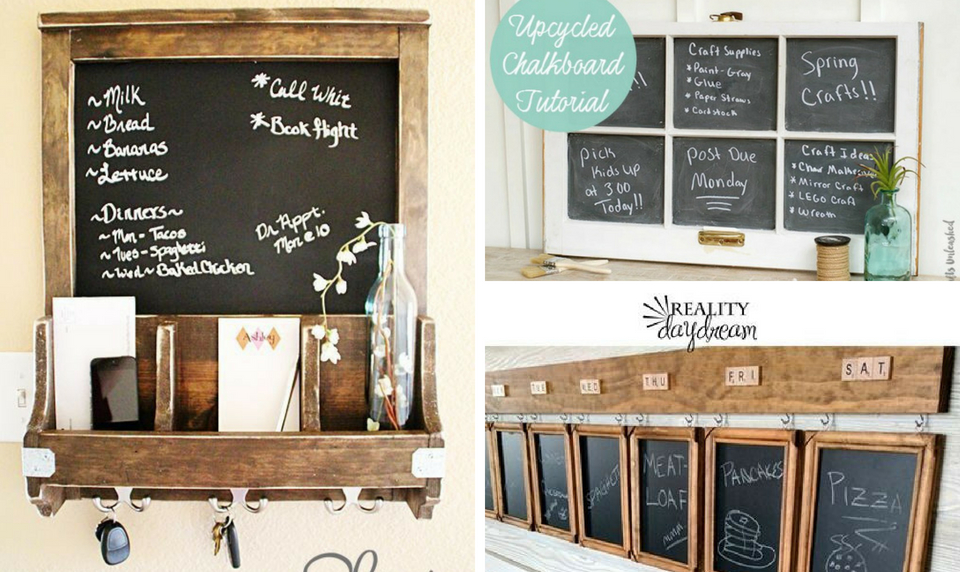 20 Best Diy Chalkboard Projects That Are Quick And Easy To Make Craftsonfire