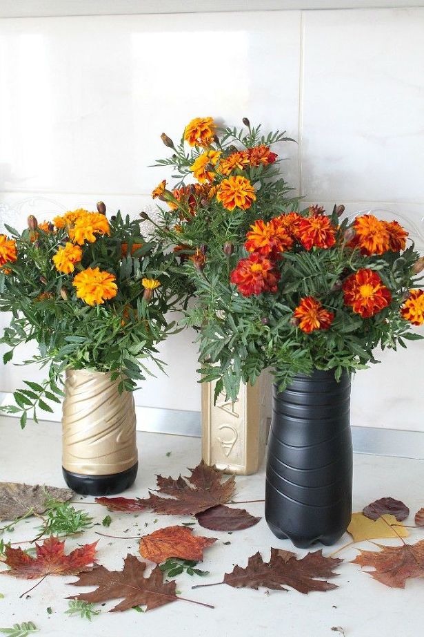 DIY Recycled Flower Vase