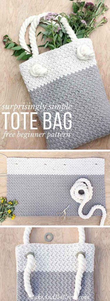 24 Best DIY Tote Bag Patterns Anyone Can Sew - Craftsonfire