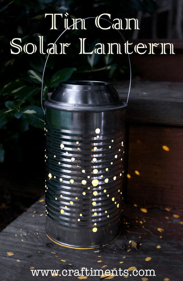 Tin Can Solar Lantern