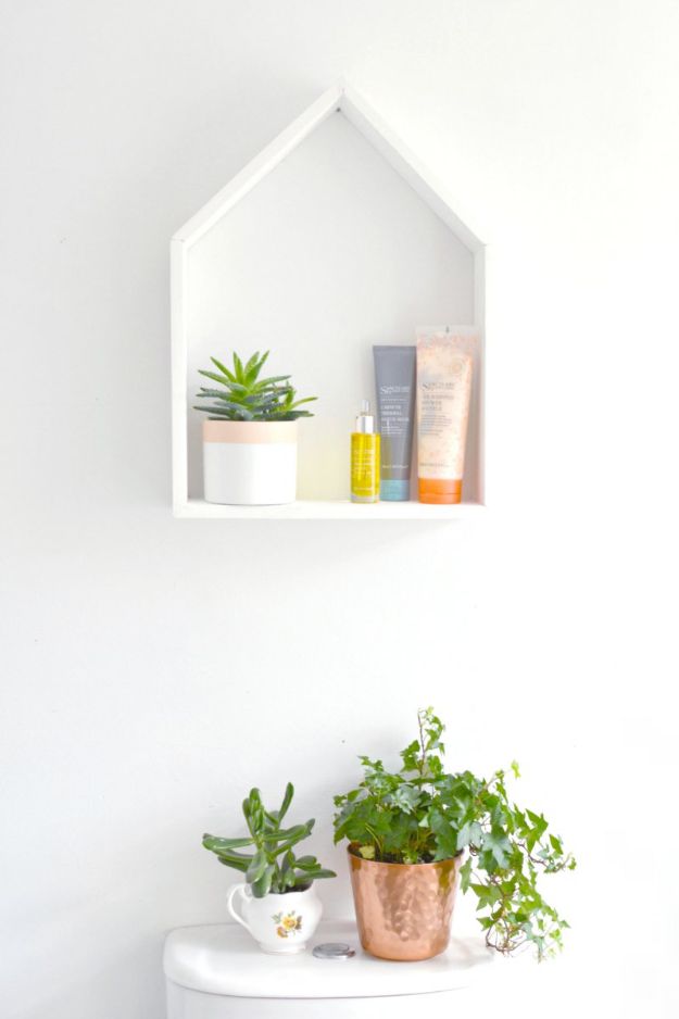 DIY House Shelving For Products