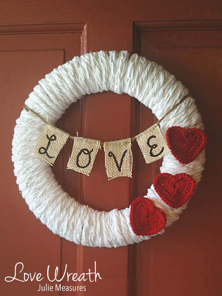 Valentine’s Love Wreath