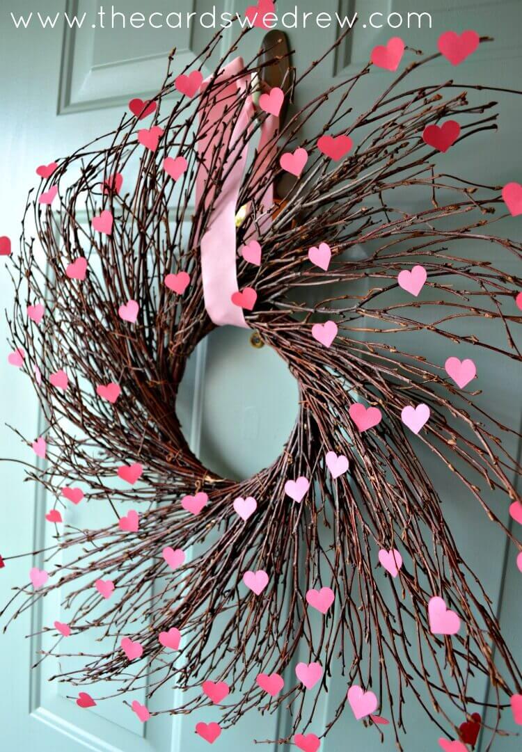 Heart Willow Wreath