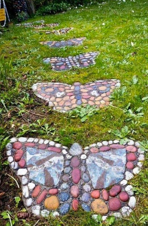 Butterfly Stepping Sones Walkway