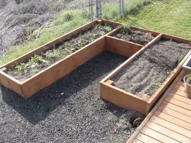Curved Raised Beds