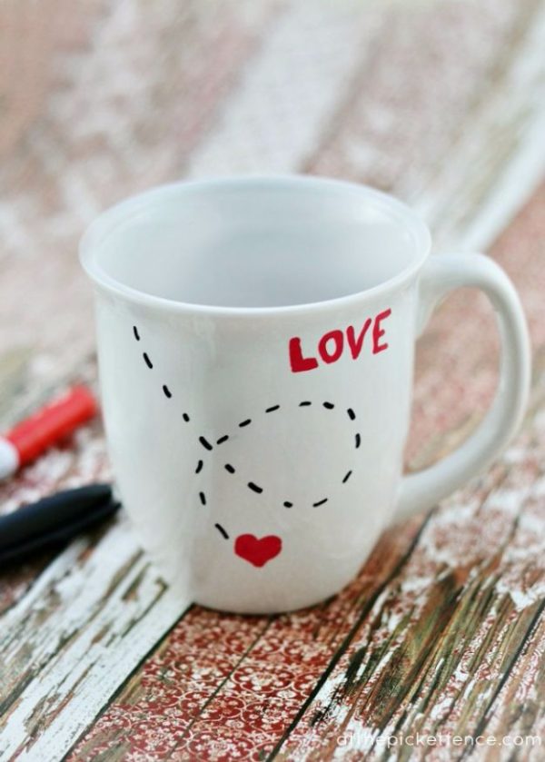 20 Best DIY Coffee Mugs To Decorate In Minutes - Craftsonfire