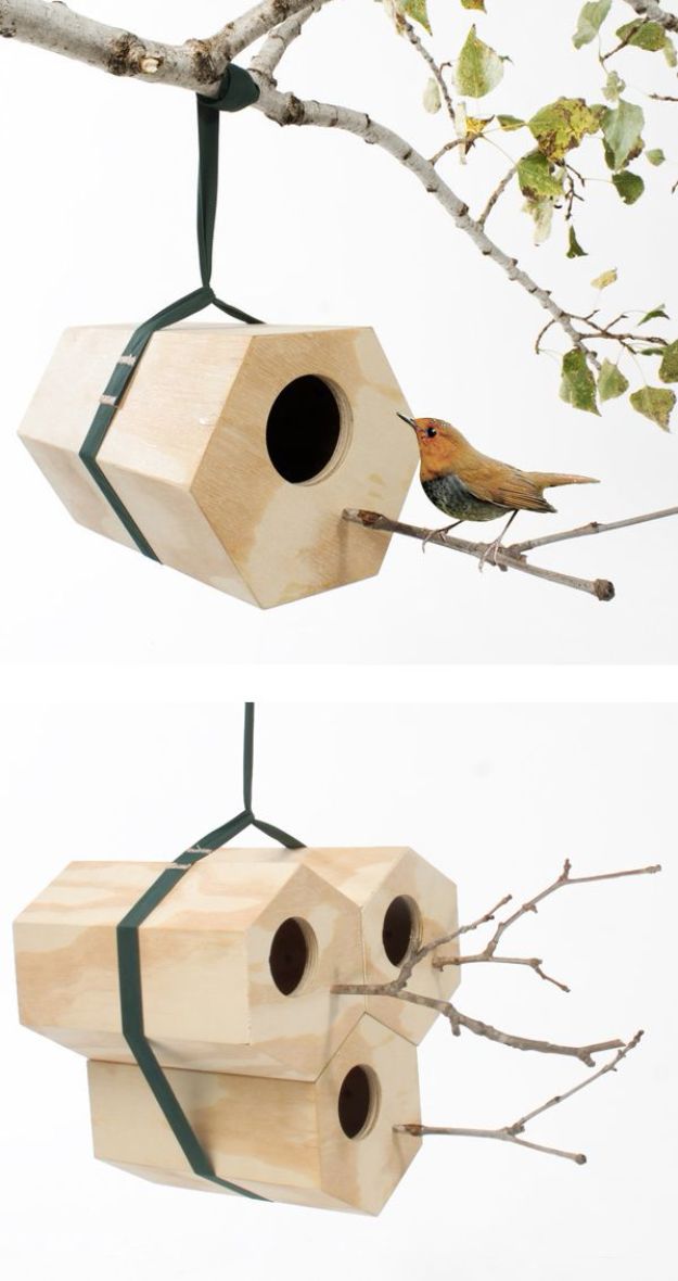 15 Awesome DIY Bird Houses