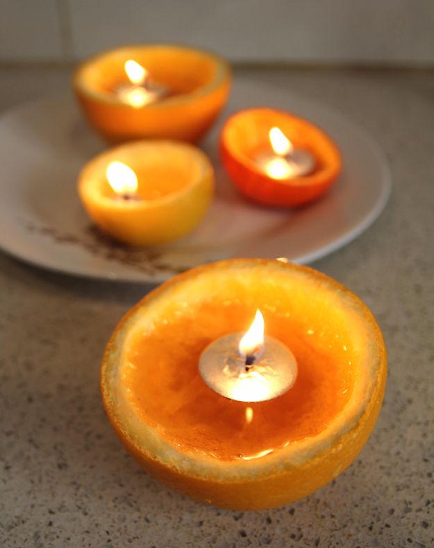 Orange Peel Candle