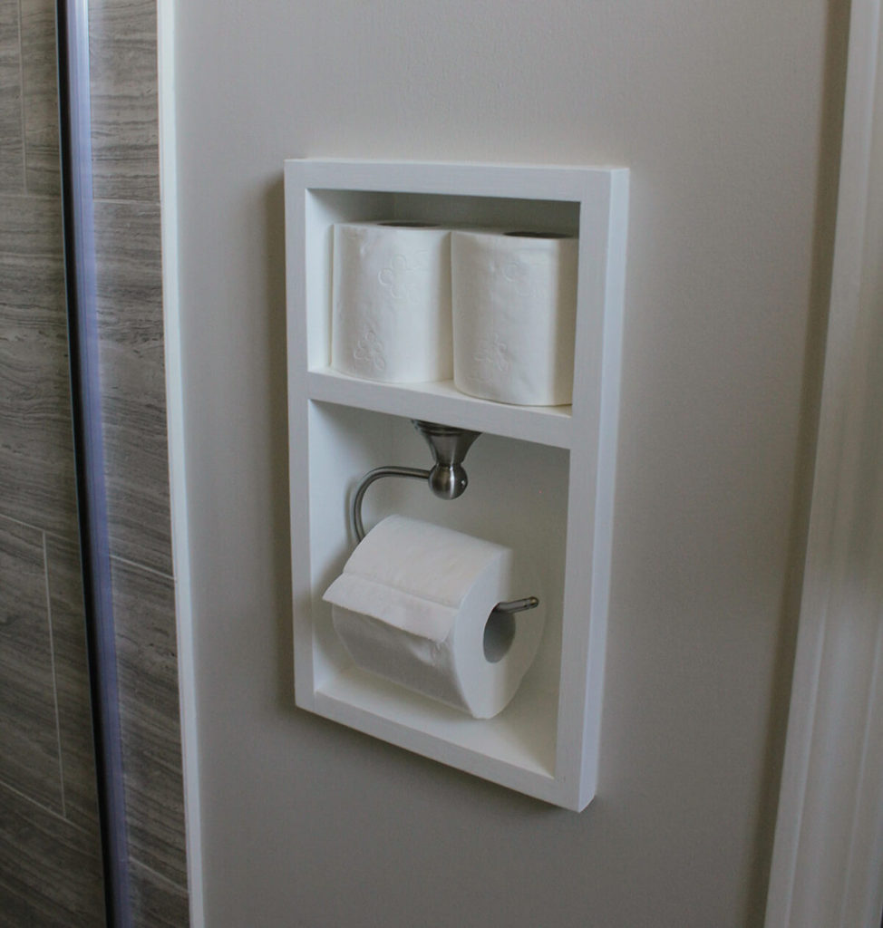 15 Stunning Built In Shelf Ideas For A Super Organized Bathroom 