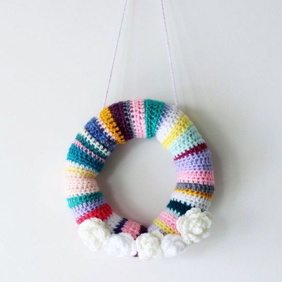 Crochet Spring Wreath