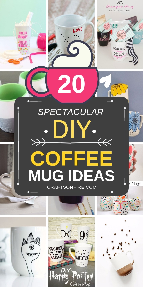 20 Best DIY Coffee Mugs