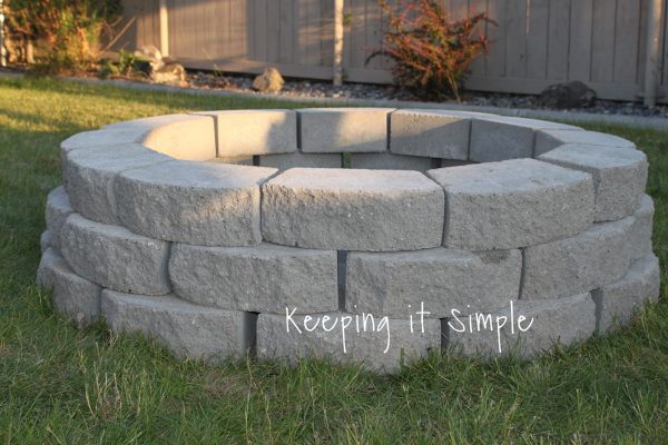 The Cost Effective $60 Fire Pit