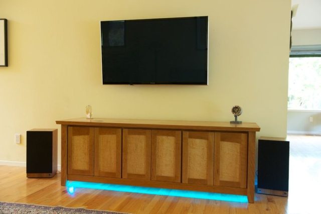 iPhone Controlled Entertainment Center