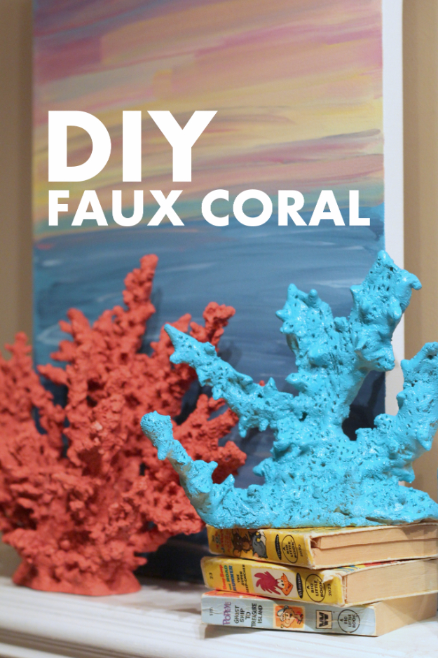 DIY Faux Coral