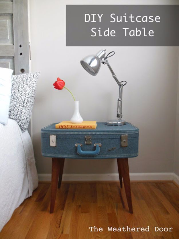 15 DIY Bedroom Nightstand Ideas