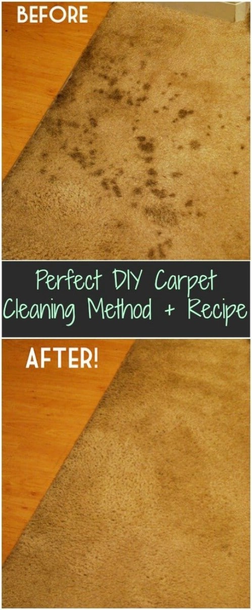 Clean Oils And Stains From Carpets With Baking Soda