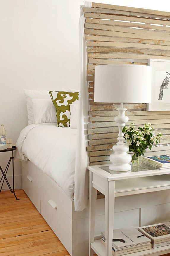Add Privacy With A Pallet Bed Screen