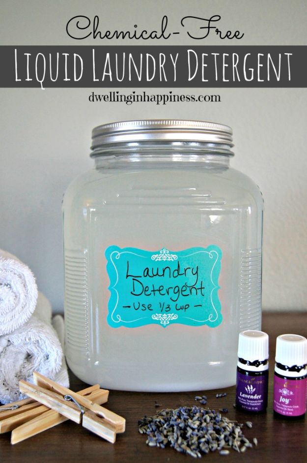 Chemical-Free Liquid Laundry Detergent