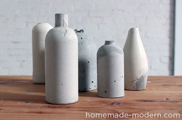 Concrete Vases