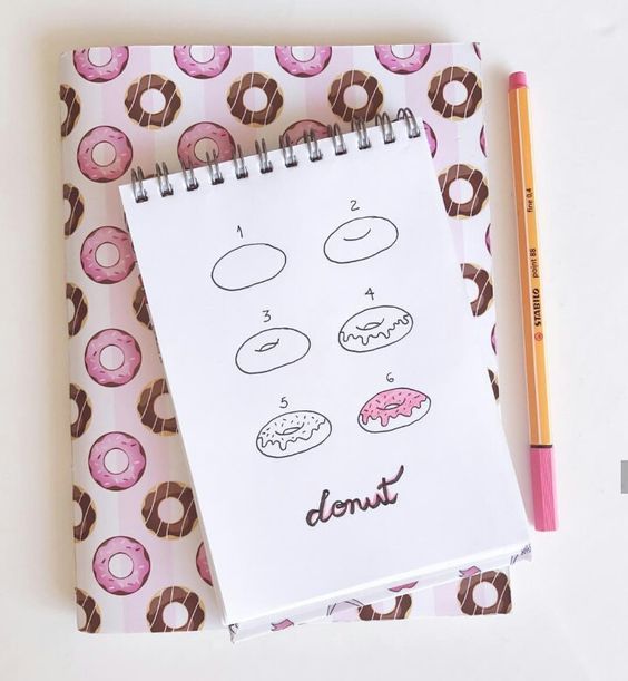 How To Doodle A Donut