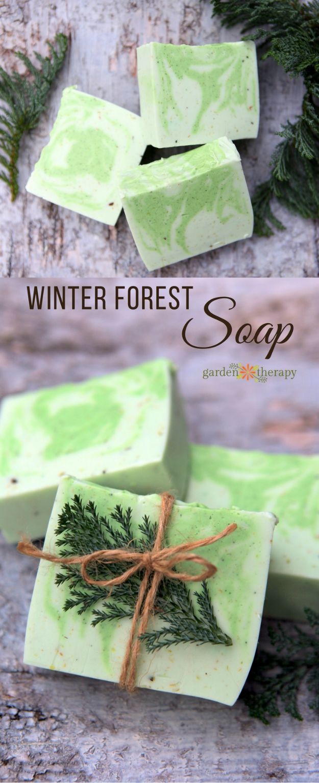 Winter Forest Soap Recipe